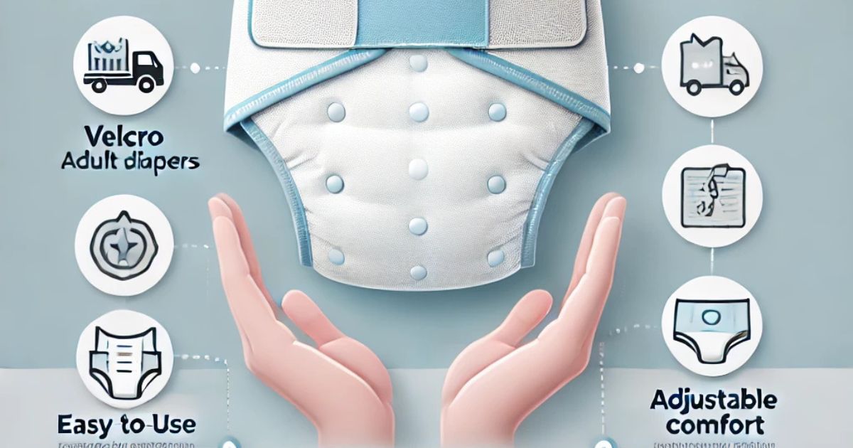 Velcro Adult Diapers