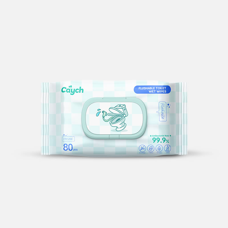 Flushable Toilet Wet Wipes